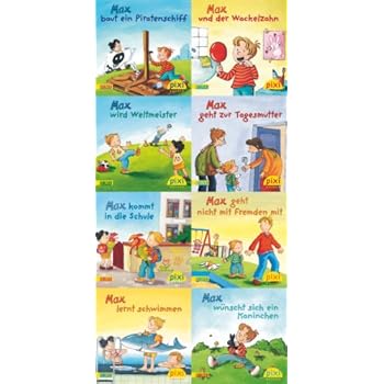 Pixi-Bundle 8er Serie 197: Hier kommt Max! (Pixi-8er-Set, Band 197)