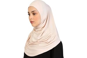 Prien Chic Hijab Für Damen, Türkisch Kopftuch Muslim, Frauen Konfektionskleidung Schal Kleider, Muslim Weicher Jersey Kopftücher, Burka, Easy Hijab Set, Muslimisch Abaya