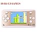 Produktbild ZHISHAN Handheld Spielkonsole Retro Tragbare Spiele Konsolen inkl. 168 80er Klassische Vintage Video Spielen 2.5" LCD HD Bildschirm Arcade Erholung System Geburtstags Geschenk für Kinder (Gold)