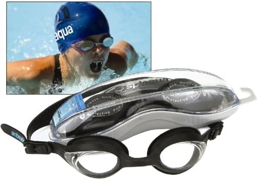 Splaqua swim Goggle with Optical Corrective Lenses, BK-CL-4.5 [Misc.]