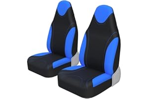 KROREN Autositzüberzug Für TOYOTA Für Aygo 2 stücke Vordersitz Eimer Auto Sitzbezüge Universal Für Autos Lkw SUV Sitz Schutz Auto Sitzbezug (Farbe : 2)