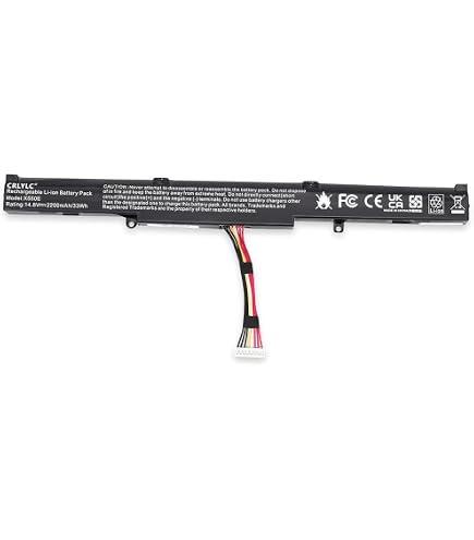 thumbnail: BLESYS R752L Batterij Voor ASUS R752 Serie - 14.4V 2200mAh Li-ion Laptop Accu