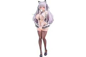 DEXSHUN Illustration d'anime Alvina-chan Figurine de peinture originale Modèle Alvina-chan Position debout Statue de dessin animé Figurine d'action PVC Collections Décorations de bureau Cadeaux 26 cm