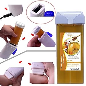 Culater® 1PC Roll On Hot Depilatory Wax Cartridge Heater Waxing Hair Removal Remove - Image 2