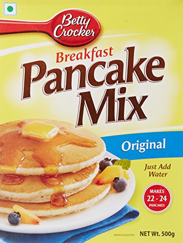 Betty Crocker Pancake Mix,Original 500g RS.88 (59.00% Off) - Amazon