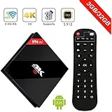Wechip H96 Pro Plus 3GB/32GB Android 7.1 TV Box Amlogic 912 Octa-core Fast Speed Smart TV Box Support 2.4G/5G Dual Wifi 1000M LAN Ethernet Bluetooth HD 3D TV Devices