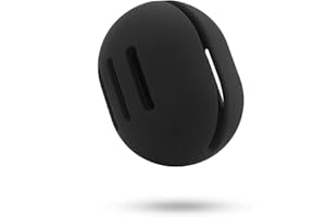 FERYES Makeup Sponge Holder - Unbreakable Silicone Eco-Friendly Beauty Blender Travel Case (Black)