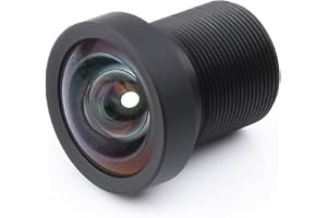 Waveshare M12 High Resolution Lens, Compatible with Raspberry Pi High Quality Camera M12，12MP, 113° FOV, 2.7mm Focal Length