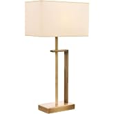 AVONNI ML-9109-1E Eskitme Kaplama Masa Lambası, E27, Metal, 35cm