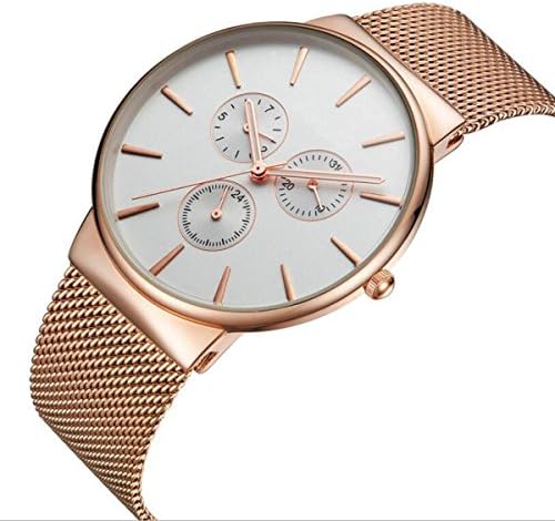 Simple Fashion Casual Watch Quartz Movement Ultra - Thin Waterproof Watch Pointer Display