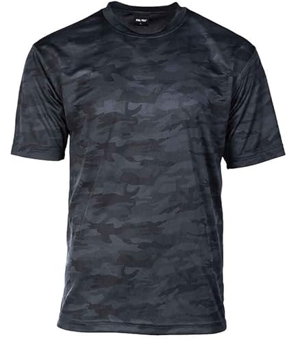 Men's T-shirt MFH US Streetstyle T-Shirt Mens Workout Excersise Sport MFH Streetstyle OD Green T-shirt 100% Cotton Crew Neck