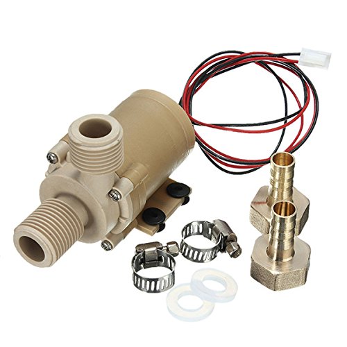Preisvergleich Produktbild CCChaRLes Daniu Dc 12V Solar Warmwasser Umwälzpumpe Brushless Motor Wasserpumpe