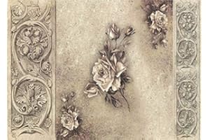 Zita`s Creative Reispapier A3 - Rose in beige. Motiv-Strohseide, Strohseidenpapier, Decoupage Papier