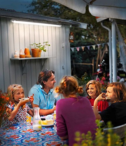 OSRAM LED-Feuchtraumleuchte G13 SubMarine T8 / LED-Röhre 120cm Länge / diffuse Abdeckung, IP65 / kaltweiß – 4000K - 6