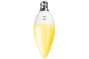 Hive Smart Light Bulb E14 Dimmable (V9), Works with Amazon Alexa, White