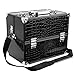 Songmics Aluminium Beauty Case Cosmetic Case with Handle Strap/2 Layers Makeup Box JBC315B