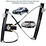 APDISTRIBUTION Mecanisme de Leve Vitre Electrique sans Moteur Avant Gauche Chauffeur Conducteur pour C5 Tourer BERLINE Depuis 2008 Cross Tourer X7 9221FY