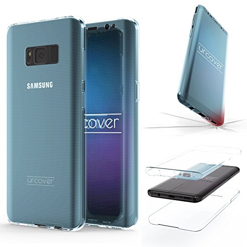 Urcover   Funda Samsung Galaxy S8 Plus Carcasa Protectora 360 Grados TPU Azul   Funda Samsung Galaxy S8 Plus M  vil Smartphone
