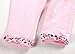 Pandaren® infant baby girl super soft cotton 2pcs longsleeve clothing set(pink leopard) (18-24 months)
