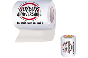 TABAC DU BASSIGNY Carta igienica "Joyeux Anniversaire"