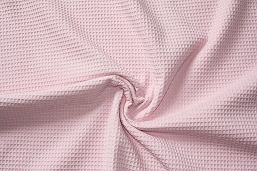 Bezug bei Ukje für Babywippe BabyBjörn Balance und 1-2-3 – Hellrosa Waffel - 2