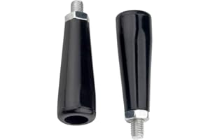 Yudesun Ferramenta Strumenti Serraggio Maniglie Volantino - M8 M10 Plastica Testa Maniglie Impugnatura Girevole Manopole per Fresatura Macchina Sostituzione Parte 2 Pezzi