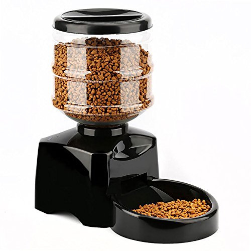 Lzndeal Automatic Pet Feeder Pet Food Automatic Dispenser With