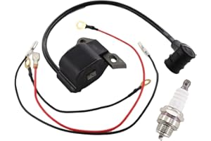 MCHNIC Bobine d'allumage avec bougie d'allumage pour tronçonneuse Stihl 021 023 025 MS210 MS230 MS250 Tronçonneuse FS160 FS180 FS220 FR220 FS280 FS290 Remplace 0000 400 1306