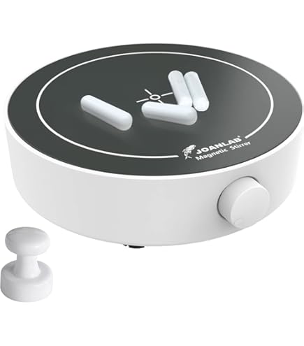 PTFE Magnetic Stir Bar Set (8pcs) - 6 Sizes (10mm To 35mm) For Lab Stirrers, Mixers, Chemistry