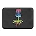 Produktbild TeRIydF Entry Way Door Mat Rug with Non Slip Backing Rainbow Disc Golf Roots Indoor Doormat for Kitchen,Bath,Pet 20x32(IN)