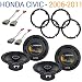 Honda Civic 2006-2011 Factory Speaker Replacement Harmony (2) R65 Package New RS.18693.00