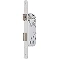 Vachette D23R-A40/B/SF Reversible, White NF Level 2 Certified Condamnation Lock | Round End Header 40 mm Axle-for Bathroom Door, Toilet and W/C