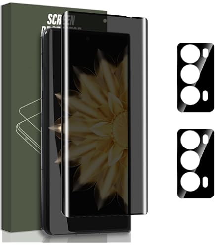 REY Pack 2X Pellicola salvaschermo 3D per Oppo AX7, Nero, Vetro temperato, Copertura Completa, Pellicola Protettiva Protezione Schermo, 3D / 4D / 5D