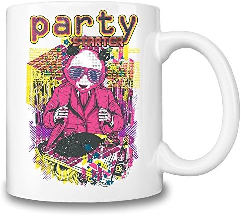 Party Starter Coffee Mug Ceramic Coffee Tea Beverage Kitchen Mugs By Mama Brand