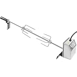 Kit Rôtisserie Barbecue Universel Onlyfire 90cm - Tournebroche Électrique Inox + Moteur 220-240V