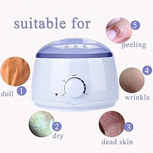 Electric Wax Warmer, Soriace® 400ML Professional Wax Heater, Wax Warmers Waxing Hair Removal Kit Used for Facial Beauty… - Image 5