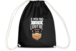 Spreadshirt Je M'En Fous Loutre Sac À Dos Cordon