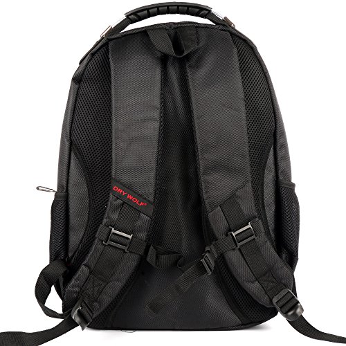 Sixspace Business Laptop Rucksack 15.6 Zoll Wasserdicht Wanderrucksack Sportrucksack Reiserucksack Schulrucksack für Damen Herren - 5