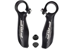 LSTCPGLAI Aluminum Alloy Bar Ends for MTB, Road Bike and More - 22.2mm, Mountain Bike Handlebar Grips