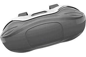 Sharplace Sunglasses Holder for Car Visor, Car Sunglasses Holder, Eyeglasses Storage Organizer, Sunglasses Clip Hard Shell Car Visor Sunglasses Case, Auto Glasses Case,