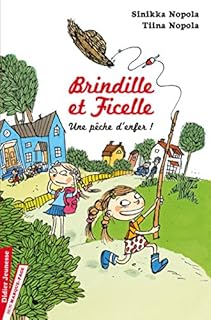 jaquette livre Brindille et Ficelle, Une pêche d'enfer ! - Tome 1