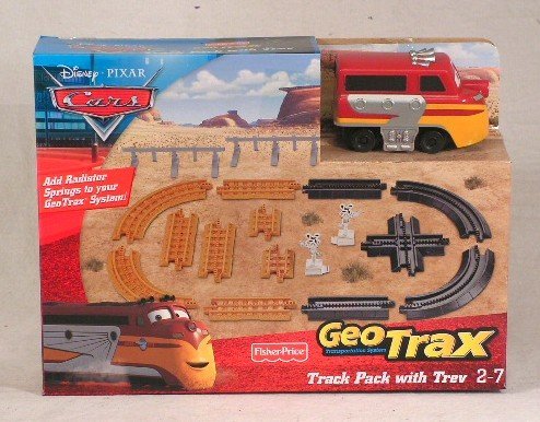 Fisher Price Geotrax Cars Track Pack With Trev By Fisher