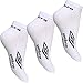 Price comparison product image Men's White Umbro Sport Trainer Ankle Liners (3 Pair Multi Pack)