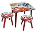 Produktbild Fun House – 712426 – Cars – Quadrat Tisch mit zwei Barhocker