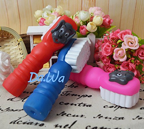 DaWa-1-pcs-Creative-Toothbrush-Shaped-Sound-Toy-Rubber-Dog-Chew-Toy-and-Teething-Stick-Toy-Pet-SuppliesRandom-color