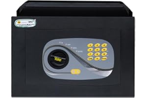 YALE SECURITY Yale Coffre-Fort Mural numérique Y3260425 Noir, Ouverture avec Combinaison certifiée, dim 39 x 27 x 24 cm