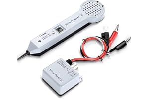 CENPEK Kit générateur de tonalité, traceur de fil,kit de traçage de tonalité professionnel, testeur de câble haute précision 200EP, amplificateur inductif et kit de sonde avec volume réglable