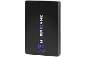 ‎HURRICANE HURRICANE MD25U3 Externe Festplatte 1TB Speicher 2,5" USB 3.0 für Fotos TV Laptop PS4 PS5 Xbox kompatibel mit Windows Mac Linux -schwarz