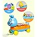 Produktbild Xiak Baby 6,1 x 2,4 x 3,9 Zoll Mini Tier Form Musical Spielzeug Tastatur Klavier Kindheit Klopfen Spielen Musik Pädagogisches Spielzeug für Kinder