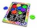 Melissa & Doug Switch and Spin Magnetic Gear Board - Educational Toy With 8 Gears and 5 Double-Sided Designs